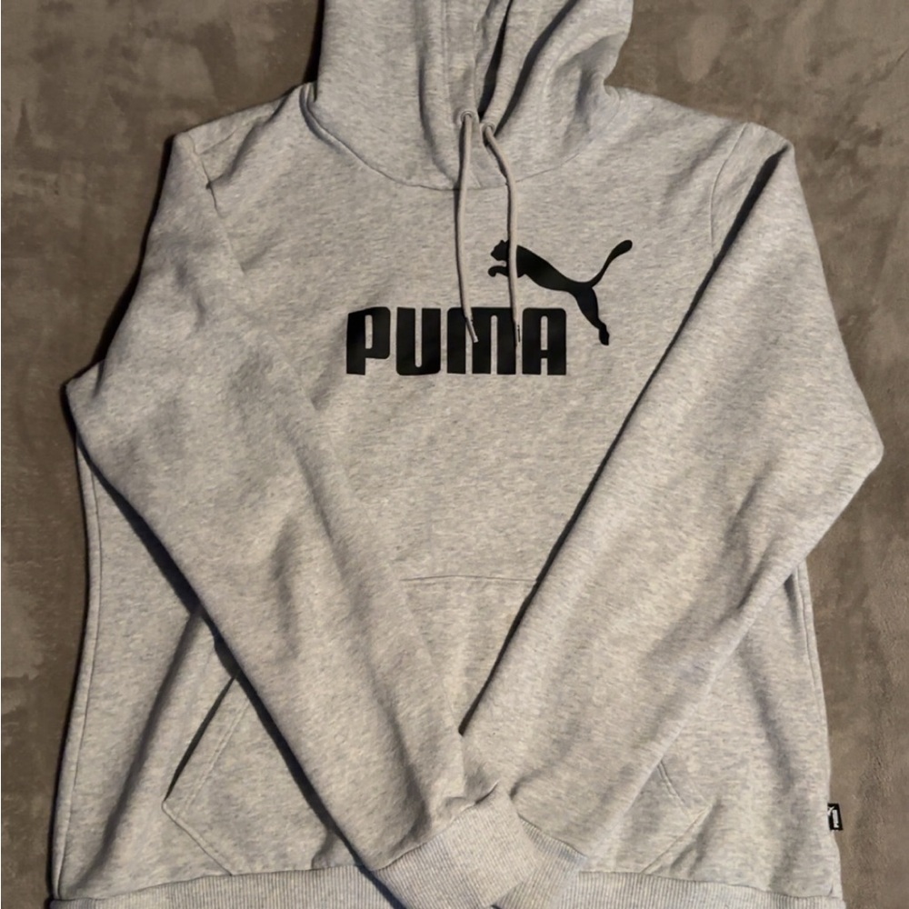 Grey Puma Hoodie